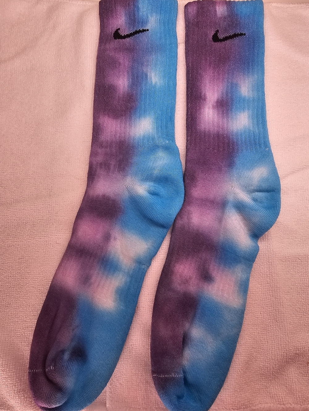 🔥🔥Nike Socks Custom Tye Dye "Twin Flames"🔥🔥